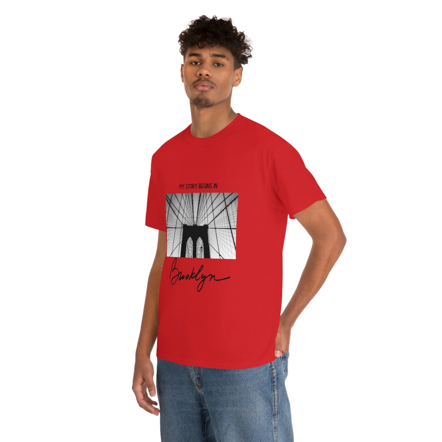 Represent Brooklyn with our 'My Story Begins in Brooklyn' T-Shirt