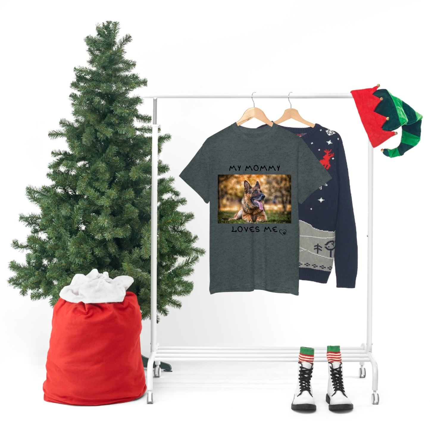 My Mommy Loves Me German Shepard T-Shirt