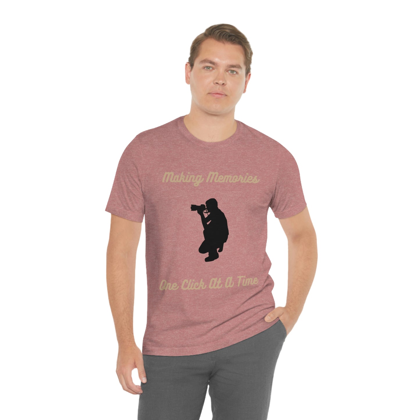 Photographer Tee, Making memories, gift for photographer, birthday gift, holiday gift, camera