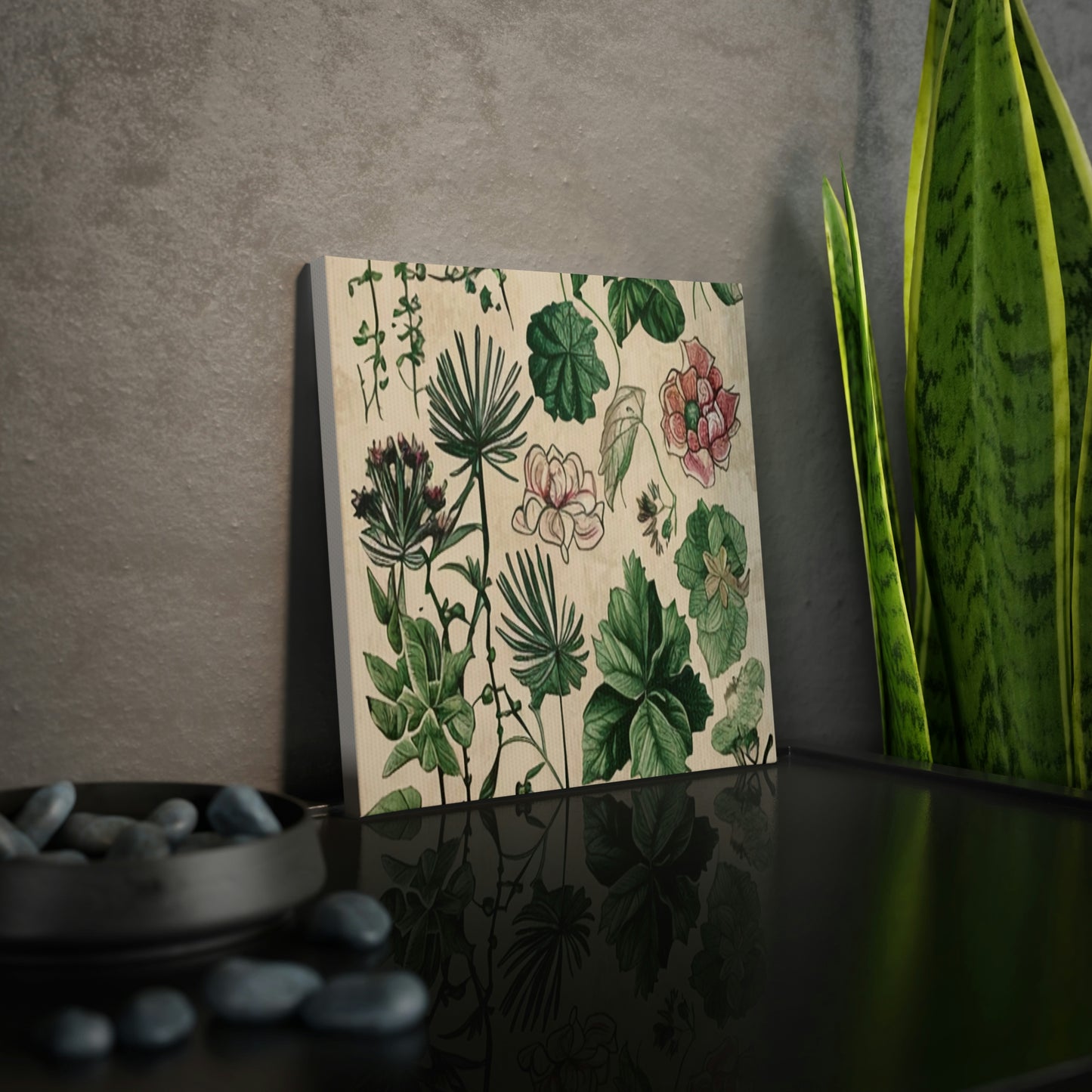 Vintage Botanical Portrait: A Timeless Masterpiece