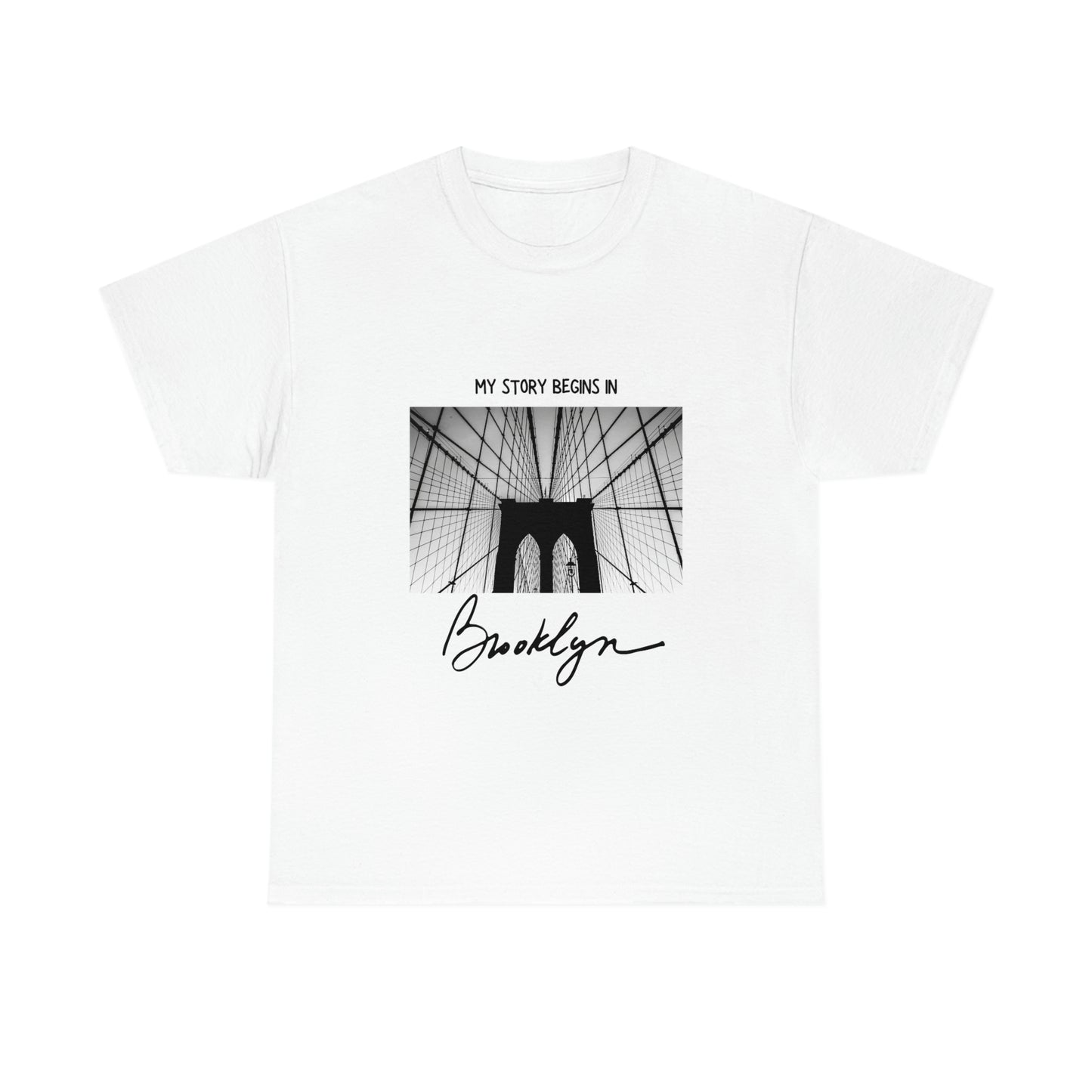 Represent Brooklyn with our 'My Story Begins in Brooklyn' T-Shirt