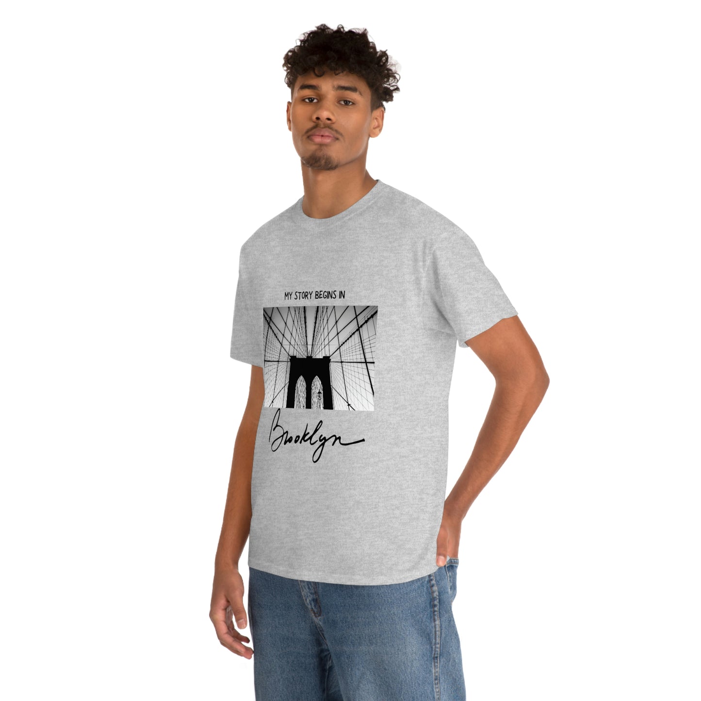 Represent Brooklyn with our 'My Story Begins in Brooklyn' T-Shirt