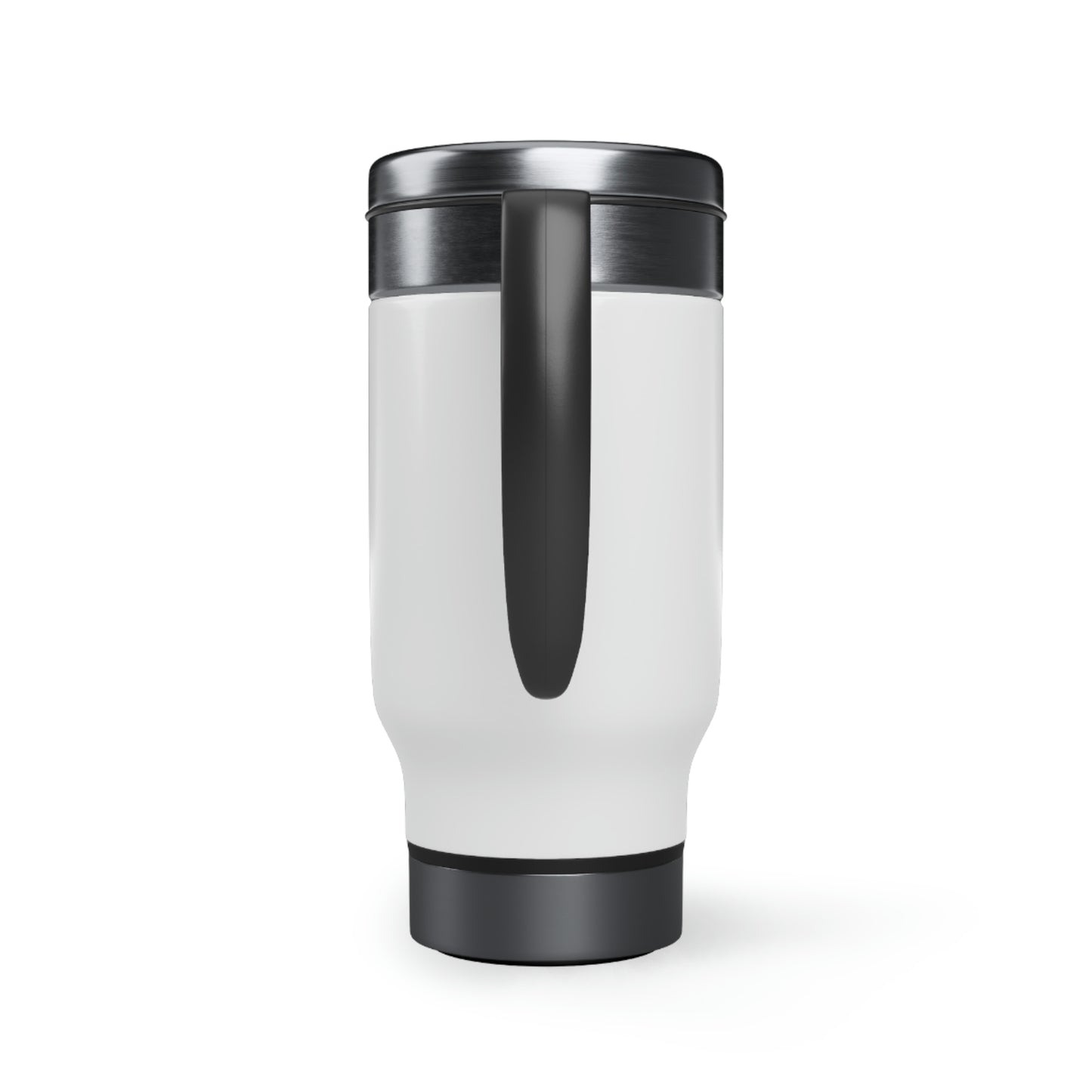 Custom Design Stainless Steel Travel Mug with Handle, 14oz