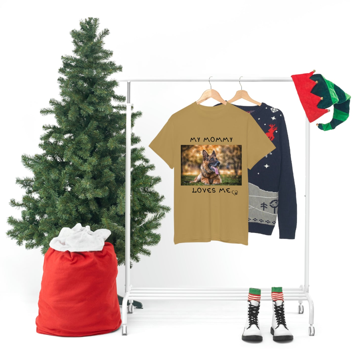 My Mommy Loves Me German Shepard T-Shirt
