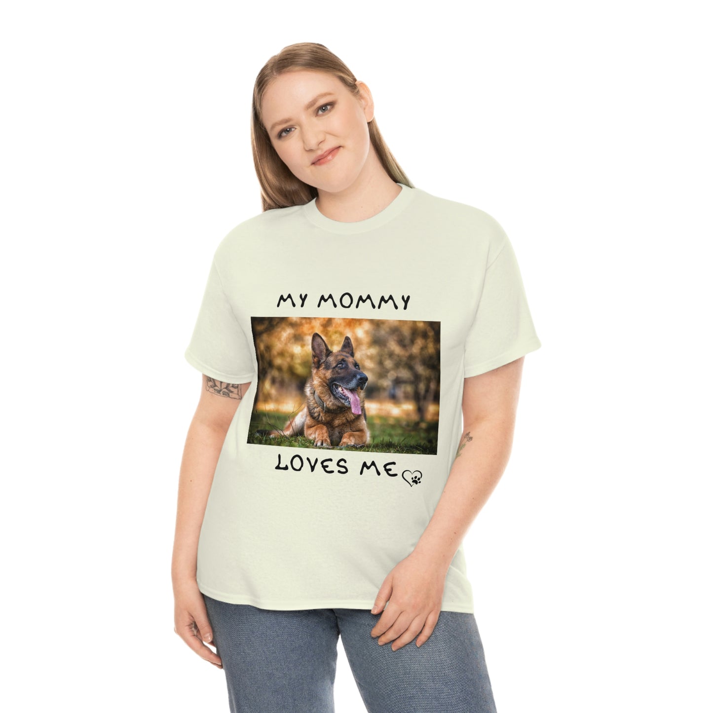 My Mommy Loves Me German Shepard T-Shirt