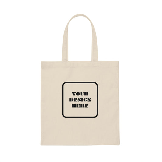Custom Designed Canvas Tote Bag