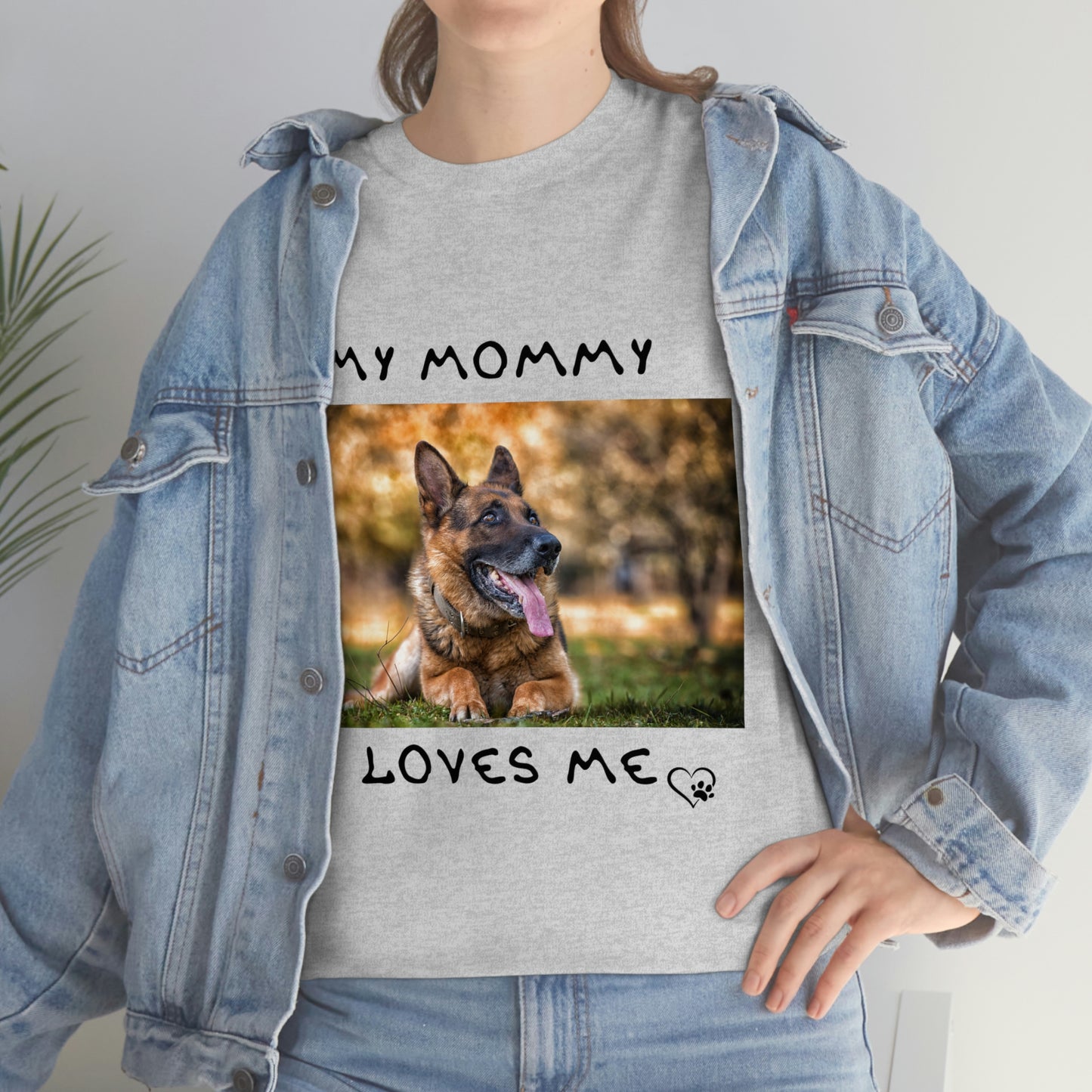 My Mommy Loves Me German Shepard T-Shirt