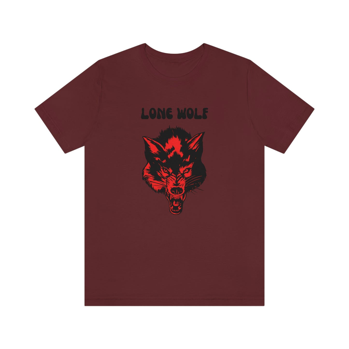 Lone Wolf T-shirt, Lone Wolf, Wolf howling, wolf, gift for man, gift for dad, nature, camping, outdoors, angry wolf