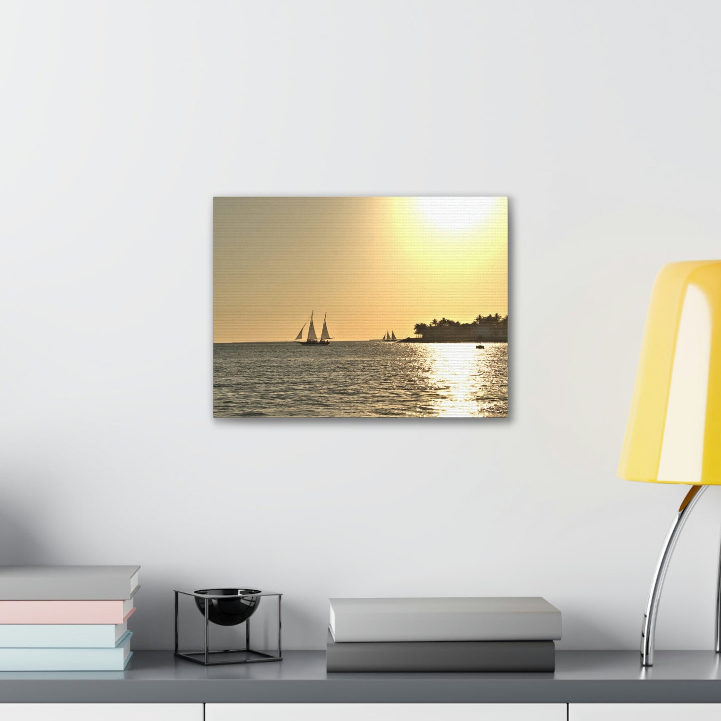 Canvas Print of Original Key West Sunset Photo