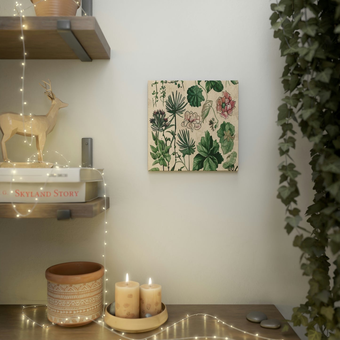 Vintage Botanical Portrait: A Timeless Masterpiece