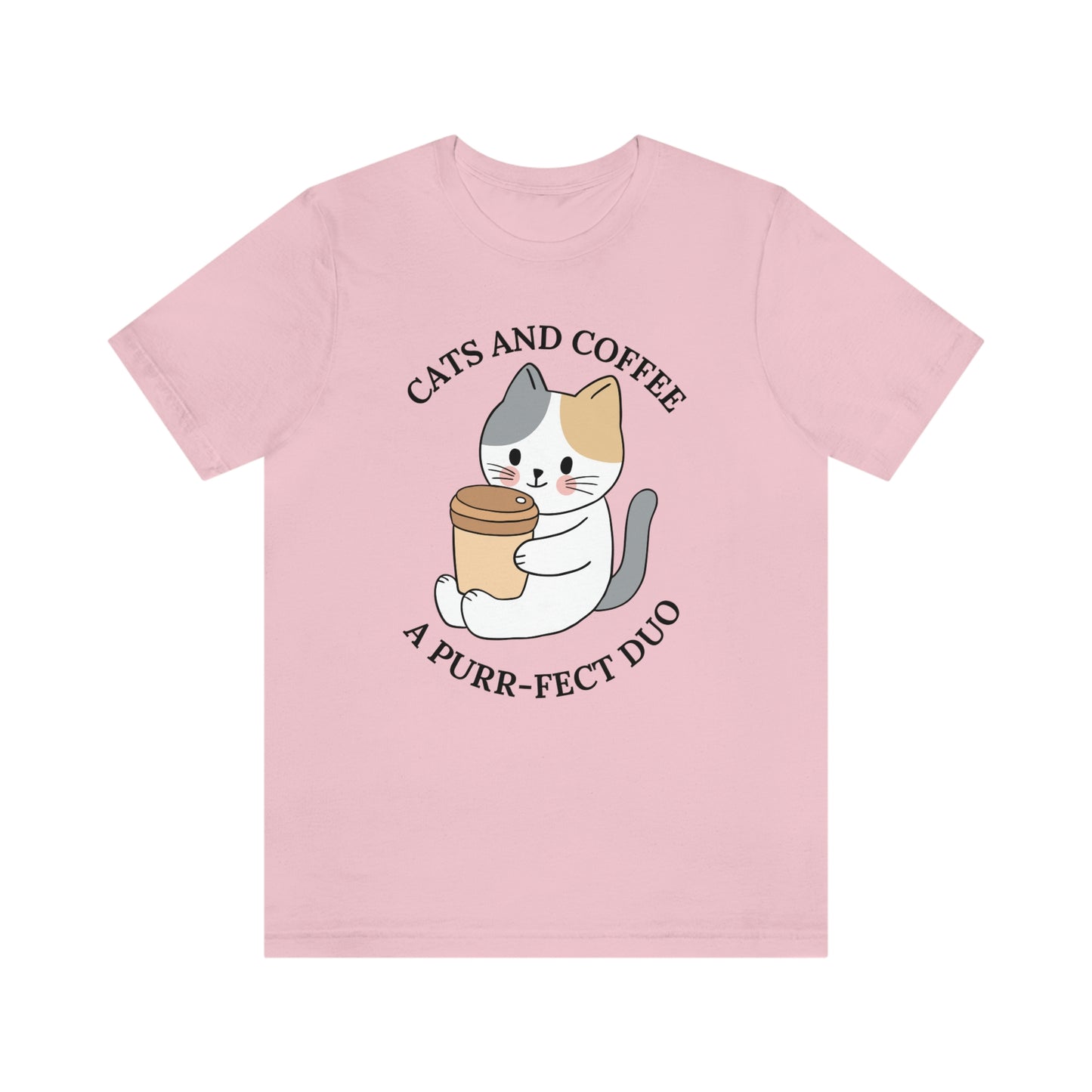 Cat and Coffee, Gift for cat lover, Gift for coffee lover, cat and coffee t-shirt, shirt for cat owner, gift for mom